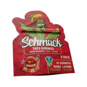 SCHMACK THC-A DIAMOND + THC-P + D9 GUMMIES 500MG PER GUMMY 10CT PACK - SINGLE