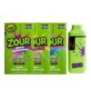 ZOUR STASH PRE PRICE $15.99 1.5GM THC-A DISPOSABLE VAPE 5CT DISPLAY