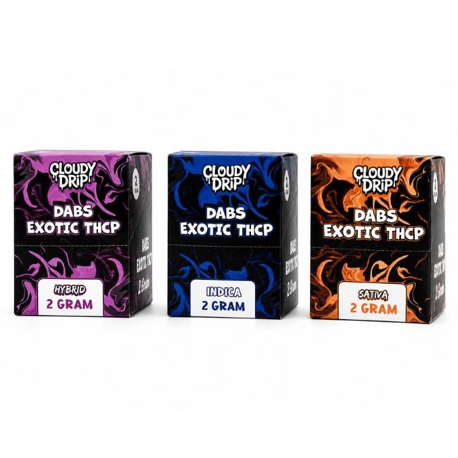 CLOUDY DRIPS THC-P 2GM DABS 5CT DISPLAY CLOUDY DRIPS THC-P 2GM DABS 5CT DISPLAY