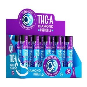 CEREAL LABS THC-A DIAMONDS 2GM PRE ROLL JOINTS TUBE 10CT BOX