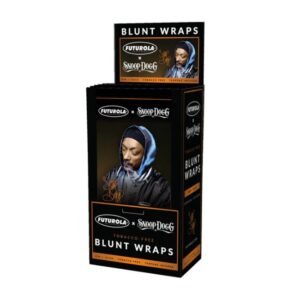SNOOP DOGG X FUTUROLA TERPENE INFUSED BLUNT WRAPS 25CT/ BOX