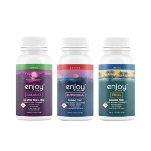 ENJOY HEMP DELTA 9 THC LIVE ROSIN 300MG GUMMIES 25CT/ JAR