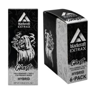 EXTRAX BLACKCRAFT THC-A DIAMOND + THC-P 3.5GM PRE HEAT DISPO 6CT BOX