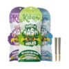 KREAM THC-A HASH HOLES 2GM X 2PK PRE ROLL JOINTS 10CT/BOX