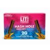 LIT EXOTIC HASH HOLE 2 X 2GM JOINTS 5CT DISPLAY