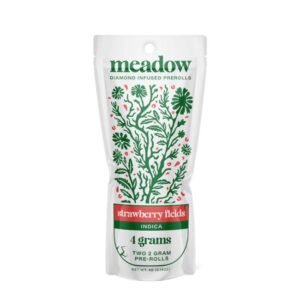 MEADOW THC-P DIAMOND INFUSED 2GM X 2PK PREROLL JOINT 12CT/BOX