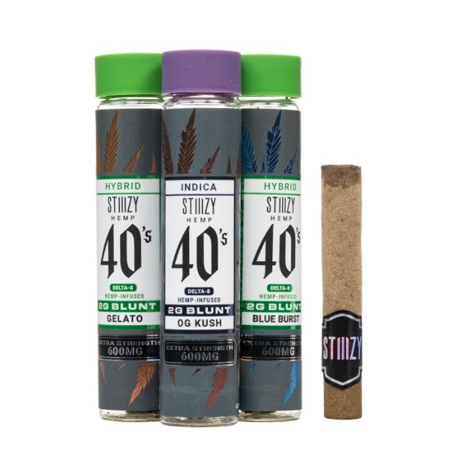 STIIIZY DELTA 8 2GM 600MG BLUNT 10CT/ BOX STIIIZY DELTA 8 2GM 600MG BLUNT 10CT/ BOX