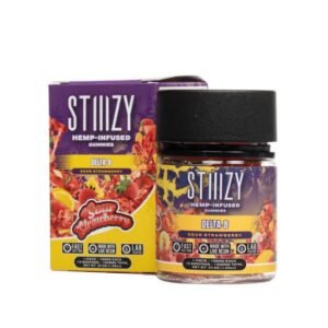 STIIIZY DELTA -8 HEMP INFUSED 1500MG GUMMIES 10CT/ BOX