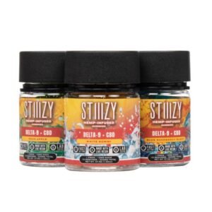STIIIZY DELTA 9 225MG GUMMIES 15CT JAR 10CT BOX