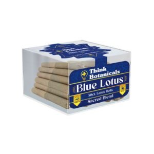 THINK BOTANICALS LOTUS BLEND PRE ROLLS JOINTS 50CT/ JAR
