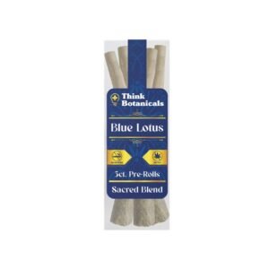 THINK BOTANICALS LOTUS BLEND PRE ROLLS JOINTS 5CT/ JAR