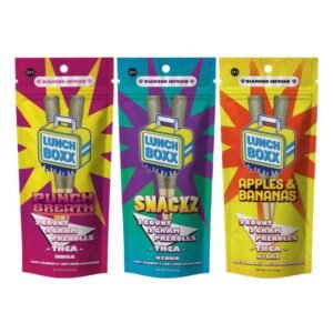 LUNCHBOXX THC-A DIAMOND INFUSED 2 X 2GM PRE ROLLS 10CT DISPLAY
