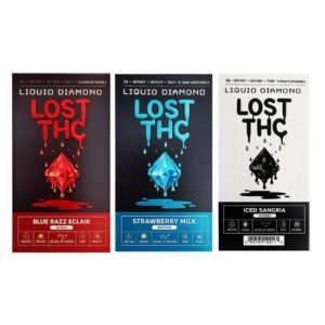 LOST THC 3GM THC-A DIAMOND DISPOSABLE VAPE 5CT DISPLAY
