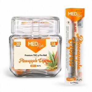 MED-ROOTS PREMIUM THC-A  1.6GM PRE-ROLLS 30CT JAR