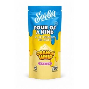SORBET FOUR OF A KIND THC-P 4 X 2GM PRE ROLLS 10CT DISPLAY
