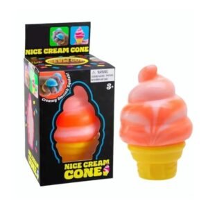 SQUISHY NICE CREAM CONE SENSORY FIDGET TOY 1CT