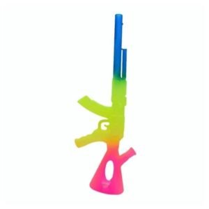 20'' AK47 RAINBOW FROSTED BEAKER WATER PIPE
