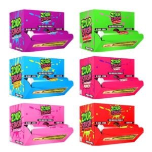 ZOUR STASH HASH HOLES 2G THC-A JOINTS 20 TUBES/DISPLAY