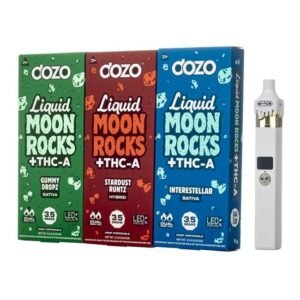 DOZO LIQUID MOON ROCKS + THC-A 3.5GM DISPOSABLE VAPE 5CT DISPLAY