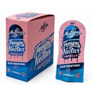 MUFFINS FROZEN NECTOR PRE PRICES $8.99 2 X 1.5GM PRE ROLLS 10CT DISPLAY