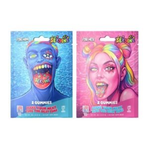 SEX9INE DIETARY SUPPLEMENT SEXUAL ENHANCEMENT GUMMIES 2CT/10PK BOX