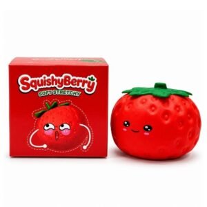 SQUISHY BERRY SOFT STRETHCY SENSORY FIDGET TOY 1CT