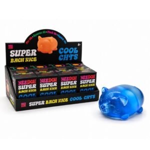 SQUISHY CAT NEEDOH SUPER BACH NICE COOL CHTS SENSORY FIDGET TOY 12CT DISPLAY