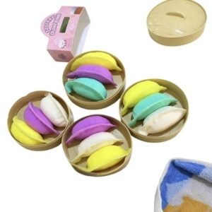 SQUISHY STEAMED BUN SOFT.CUTE.FUN SENSORY FIDGET TOY 12CT/ DISPLAY