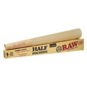 RAW CLASSIC HALF POUNDER 21INCH CONE 1CT