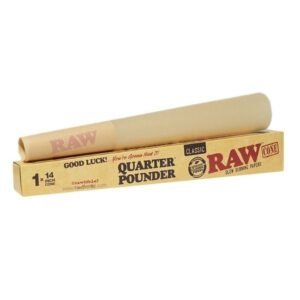 RAW CLASSIC QUARTER POUNDER 14INCH CONE 1CT