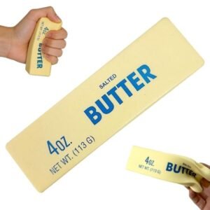 SQUISHY BUTTER 4OZ SUPER SOFT! SLOW RISING SQUISHY TOY 12CT/ DISPLAY