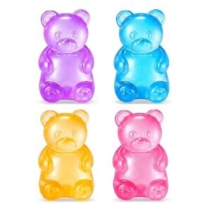 SQUISHY GUMMY BEAR SENSORY FIDGET TOY 12CT/DISPLAY