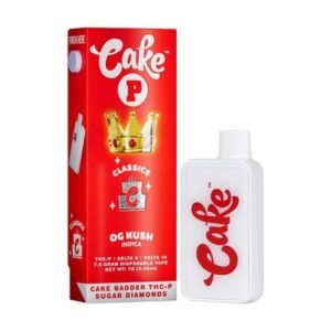 CAKE THC-P + D8 + D10 7GM DISPOSABLE VAPE 5CT DISPLAY