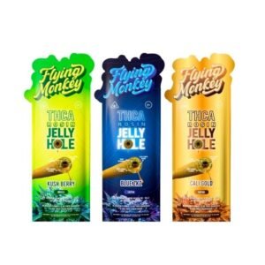 FLYING MONKEY THCA ROSIN JELLY HOLE 2 X 1.65GM PRE ROLLS 10CT DISPLAY