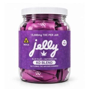 NOT YOUR BAKERY JELLY LIVE RESIN KO BLEND 15000MG GUMMIES 30CT JAR