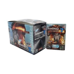 RHINO SEXUAL ENHANCEMENT PILLS 24CT/ BOX  (RHN7 5K PLATINIUM)
