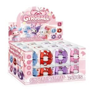 KITTY DOLL PRESS GYROBALL FINGERTIP STRESS RELIEF-INFINITE CREATIVITY! 24CT/ DISPLAY