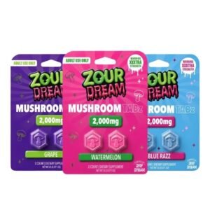 ZOUR DREAM MUSHROOM TABZ 1000MG PER TABLET 2CT/10PK