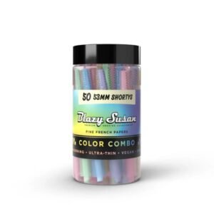 BLAZY SUSAN RAINBOW CONES 53MM SHORTYS 50CT/JAR
