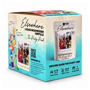 ELSEWHERE LIQUID MUSHROOM 3ML AMPULSE 4CT PARTY PACK 10CT DISPLAY