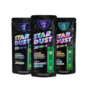 HIDDEN HILLS STARDUST THC-A 2GM DISPOSABLE VAPE 5CT DISPLAY
