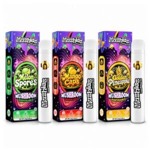 MUSHIEZ LOVE THE EARTH 2.5GM MUSHROOM DISPOSABLE VAPE 5CT DISPLAY