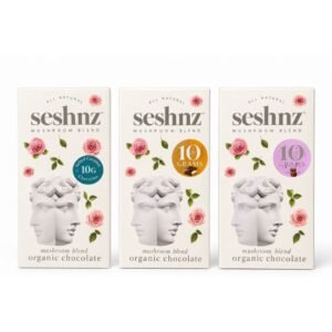 SESHNZ MUSHROOM BLEND ORGANIC 10,000MG CHOCOLATE BAR 5CT/ BOX