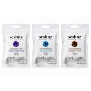 SESHNZ MUSHROOM BLEND ORGANIC CHOCOLATE 2500MG 15CT/ BOX