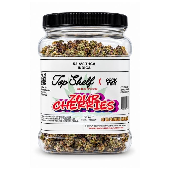 TOP SHELF EXOTIC THC-A FLOWER 1/4LB JAR TOP SHELF EXOTIC THC-A FLOWER 1/4LB JAR